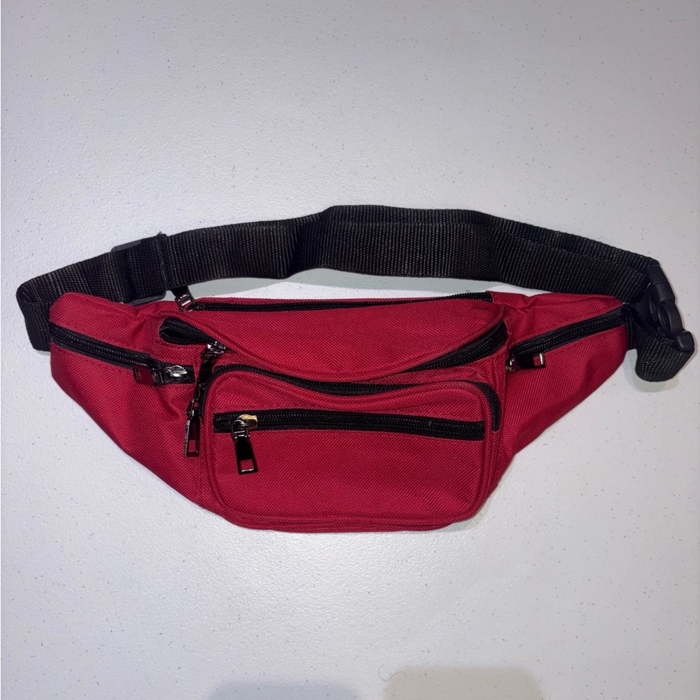 Red Waist Bag